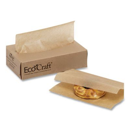 Bagcraft EcoCraft Interfolded Soy Wax Deli Sheets, 8 x 10.75, 500/Box, 12 Boxes/Carton (016008)