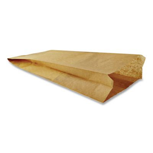 Bagcraft EcoCraft Grease-Resistant Sandwich Bags, 6.5" x 1" x 8", Natural, 2,000/Carton (300100)
