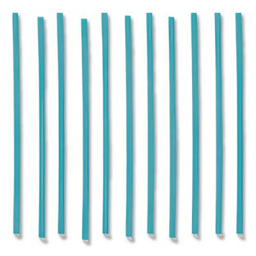 phade Marine Biodegradable Stir Straws, 5", PHA, Ocean Blue, 1,000/BX, 6 Boxes/Carton (511181)