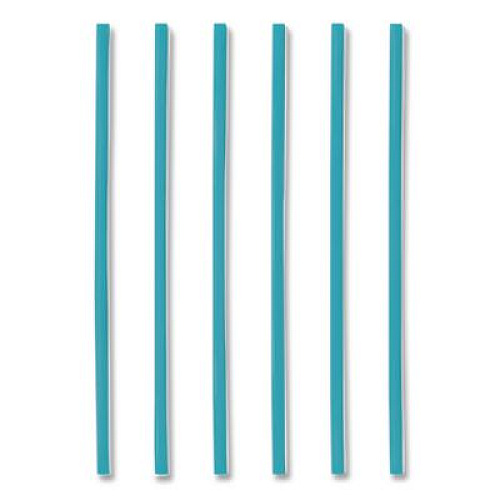 phade Marine Biodegradable Straws, 7.75", PHA, Ocean Blue, Wrapped, 375/Box, 10 Boxes/Carton (511178)