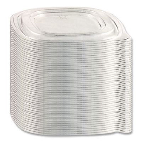 Anchor Packaging Crystal Classics Lids, 8.13 x 8.13 x 0.34, Clear, Plastic, 150/Carton (4308115)