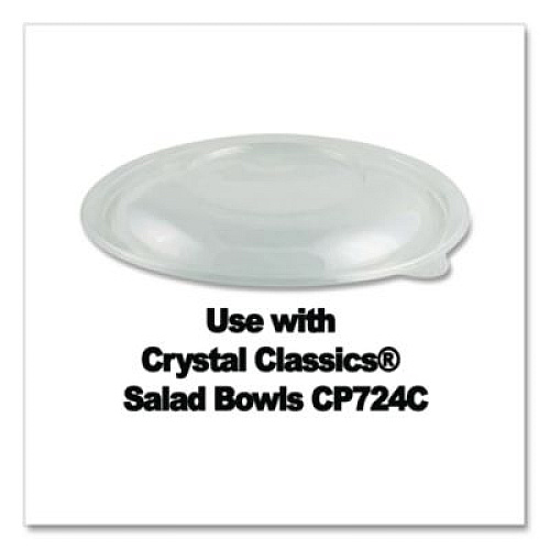 Anchor Packaging Crystal Classics Lid, 7" Diameter x 0.75" h, Clear, Plastic, 150/Carton (4400207)