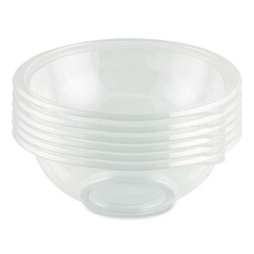 Anchor Packaging Crystal Classics Bowl, 24 oz, 7" Diameter x 2.56" h, Clear, Plastic, 150/Carton (4400246)