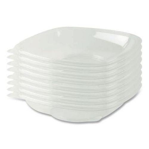 Anchor Packaging Crystal Classics Bowl, 32 oz, 8.13 x 8.13 x 1.75, Clear, Plastic, 150/Carton (4548110)