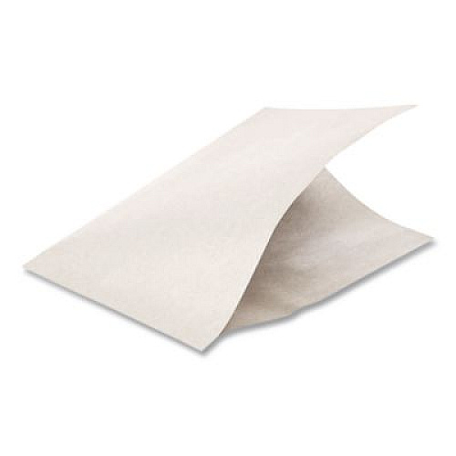 Bagcraft Dubl Open Single-Serve Bags, 7" x 0.75" x 6.75", White, 8,000/Carton (300421)