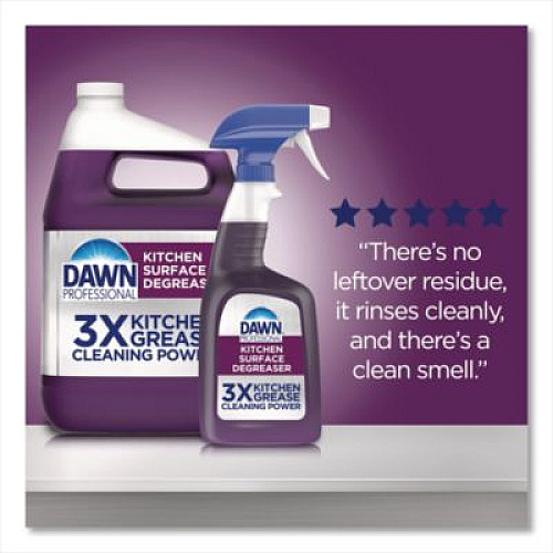 Dawn Professional Kitchen Surface Degreaser, Fresh Scent, 32 oz Spray Bottle (07308EA)