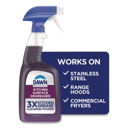 Dawn Professional Kitchen Surface Degreaser, Fresh Scent, 32 oz Spray Bottle (07308EA)