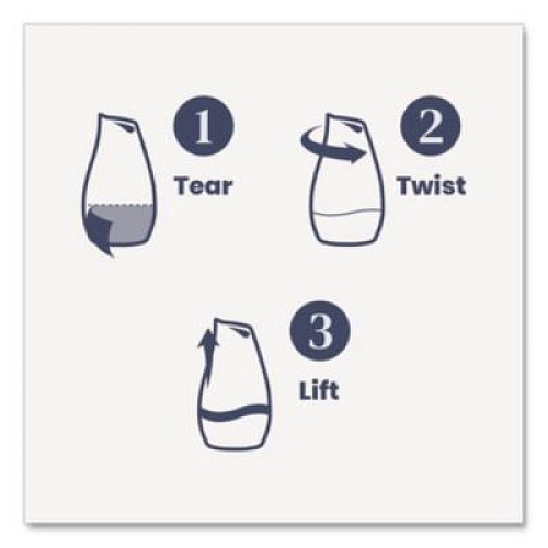 Renuzit Adjustables Air Freshener, Original Scent, 7 oz Solid, 12/Carton (63133CT)