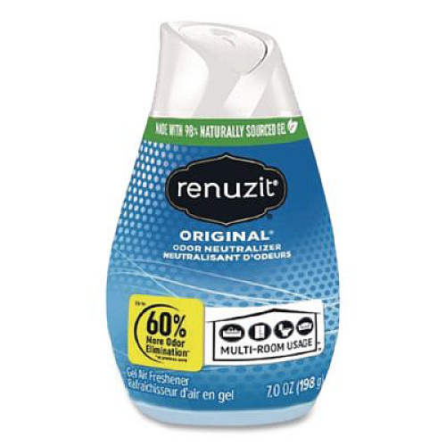 Renuzit Adjustables Air Freshener, Original Scent, 7 oz Solid, 12/Carton (63133CT)