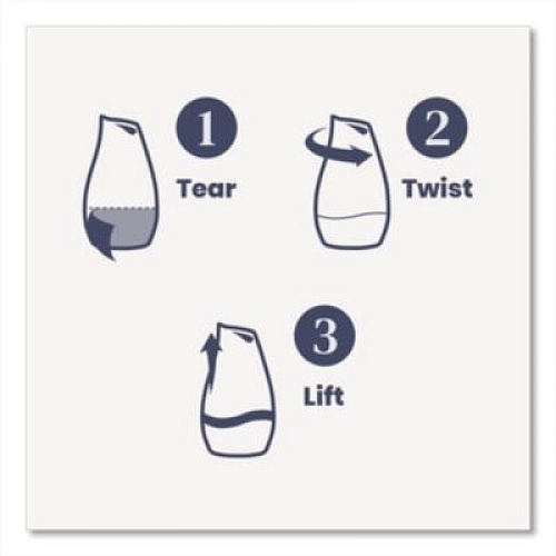 Renuzit Adjustables Air Freshener, Lovely Lavender, 7 oz Cone, 12/Carton (43133CT)