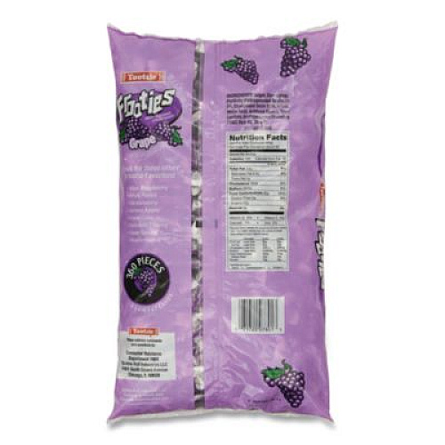 Tootsie Roll Frooties, Grape, 38.8 oz Bag, 360 Pieces/Bag (7801)