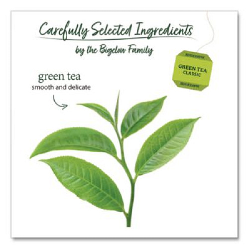 Bigelow Green Tea Pods, 1.90 oz, 18/Box (007906)