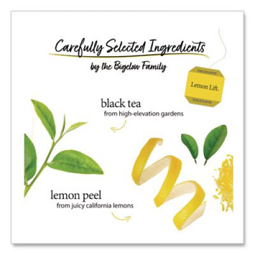 Bigelow Lemon Lift Black Tea, 28/Box (10342)