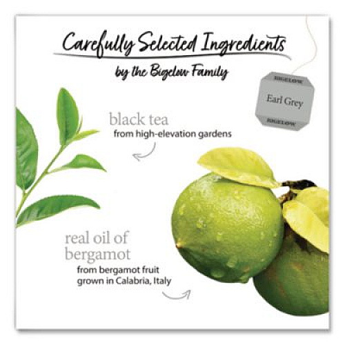 Bigelow Earl Grey Black Tea, 28/Box (10348)