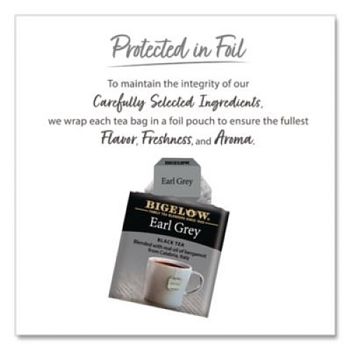 Bigelow Earl Grey Black Tea, 28/Box (10348)