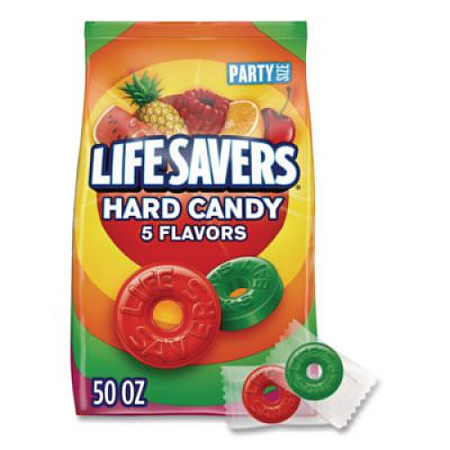 LifeSavers Hard Candy, Original Five Flavors, 50 oz Bag (28098)
