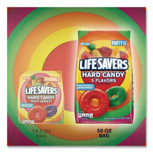 LifeSavers Hard Candy, Original Five Flavors, 50 oz Bag (28098)