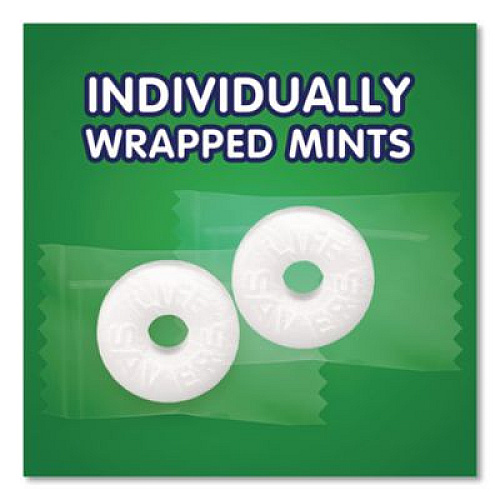 LifeSavers Hard Candy Mints, Wint-O-Green, Individually Wrapped, 6.25 oz Bag (88504)