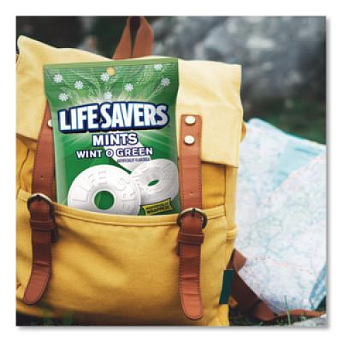 LifeSavers Hard Candy Mints, Wint-O-Green, Individually Wrapped, 6.25 oz Bag (88504)