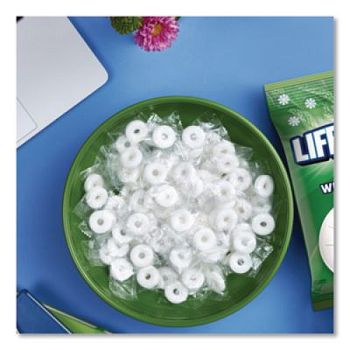 LifeSavers Hard Candy Mints, Wint-O-Green, Individually Wrapped, 6.25 oz Bag (88504)