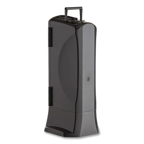 WeGo Utensil Dispenser, Holds 100 Knives, 10.22 x 12.5 x 23.75, Black (56101100)