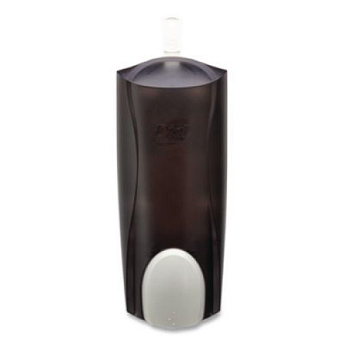 Dial Professional 1 Liter Manual Liquid Dispenser, 1 L. 5.1 x 4 x 12.3, Translucent Smoke (03922)