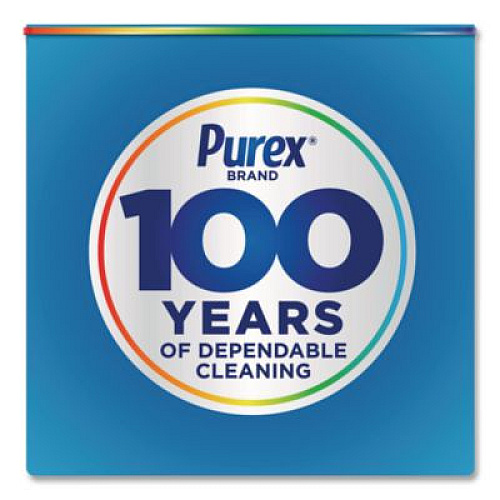Purex Free and Clear Liquid HE Laundry Detergent, Unscented, 150 oz Bottle (05020EA)
