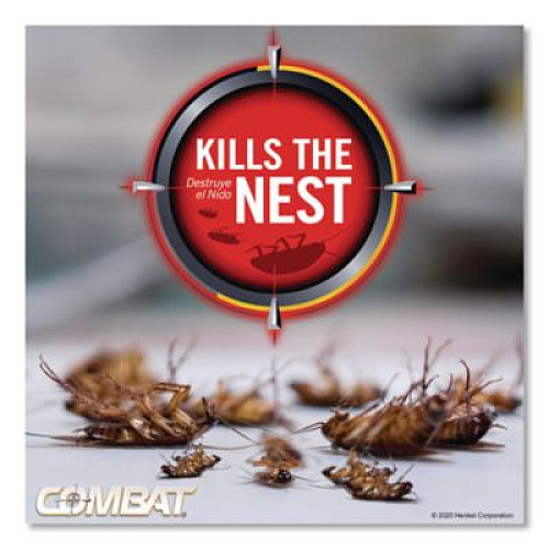 Combat Source Kill Max Roach Control Gel, 2.1 oz Syringe, 12/Carton (05455)