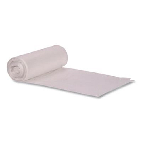 Heritage Linear Low-Density Can Liners, 33 gal, 1.5 mil, 34 x 44, Clear, 100/Carton (L6844ACER1)