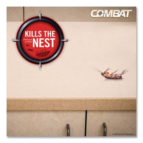 Combat Roach Bait Insecticide, 0.42 oz, 12/Pack, 10 Packs/Carton (05701)