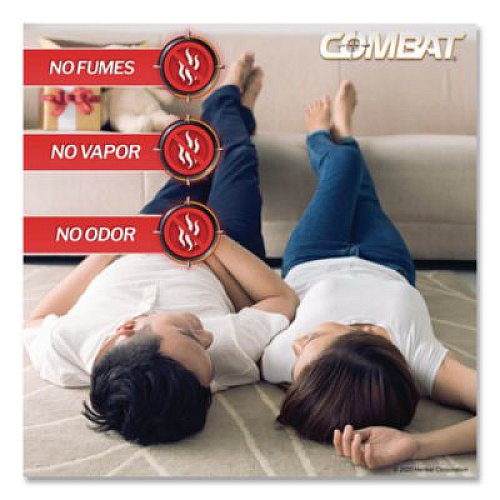 Combat Roach Bait Insecticide, for Small and Large Roaches, 0.42 oz, 12 Bait Stations (05701EA)