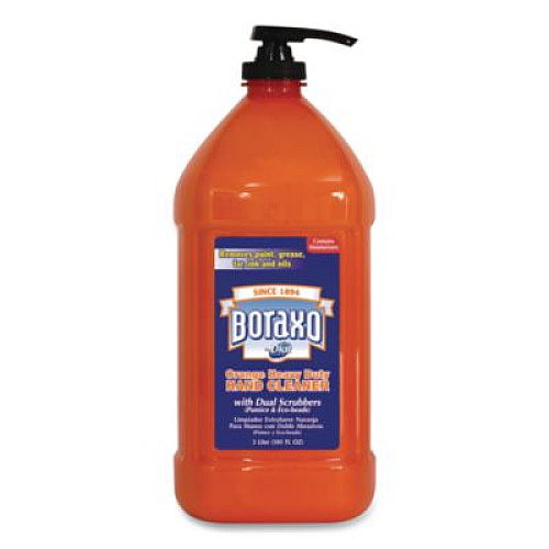 Boraxo Orange Heavy Duty Hand Cleaner, Citrus Scent, 3 L, 4/Carton (06058CT)