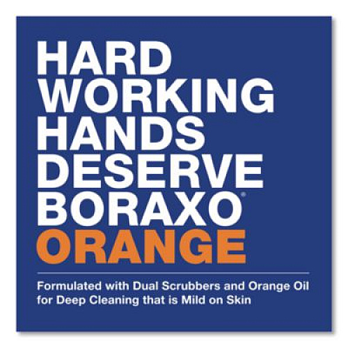Boraxo Orange Heavy Duty Hand Cleaner, Citrus Scent, 3 L, 4/Carton (06058CT)