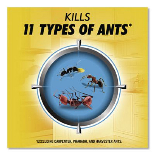 Combat Max 2-in-1 Ant Bait, 0.84 oz, 4 Bait Stations (07172EA)