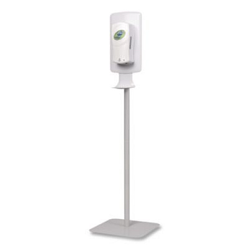 Dial Professional FIT Touch Free Dispenser Floor Stand, 15.7 x 15.7 x 58.3, White (09495EA)