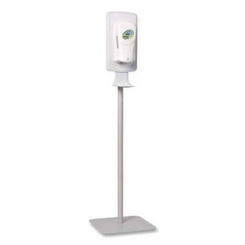 Dial Professional FIT Touch Free Dispenser Floor Stand, 15.7 x 15.7 x 58.3, White (09495EA)