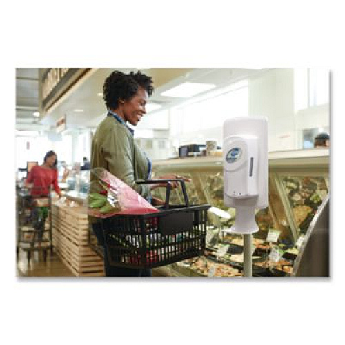 Dial Professional FIT Touch Free Dispenser Floor Stand, 15.7 x 15.7 x 58.3, White (09495EA)