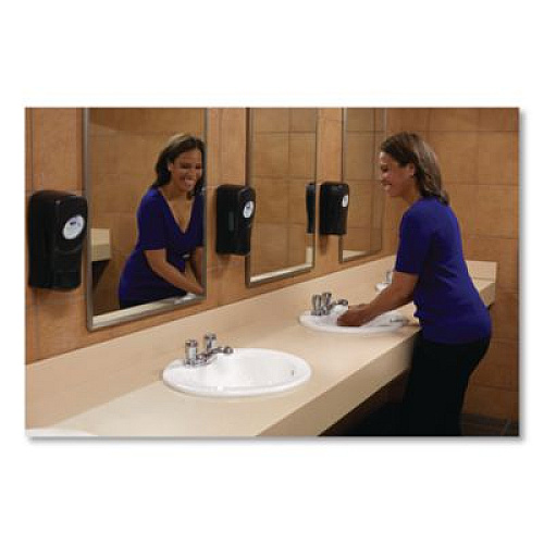 Dial Professional FIT Universal Manual Dispenser, 1.2 L, 4 x 5.13 x 10.5, Gray, 3/Carton (16619)