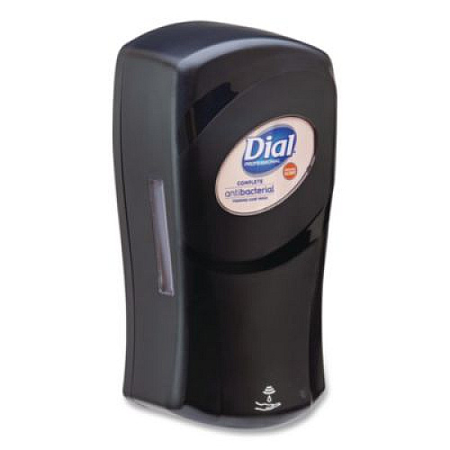 Dial Professional FIT Universal Touch Free Dispenser, 1 L, 4 x 5.4 x 11.2, Slate, 3/Carton (16626)