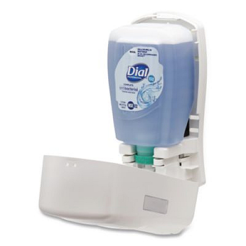 Dial Professional FIT Universal Touch Free Dispenser, 1 L, 4 x 5.4 x 11.2, Ivory, 3/Carton (16652)