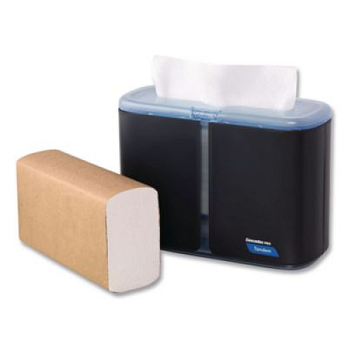 Cascades PRO Perform Multifold Towels, 2-Ply, 9 x 9.45, White, 150/Pack, 16 Packs/Carton (H173)