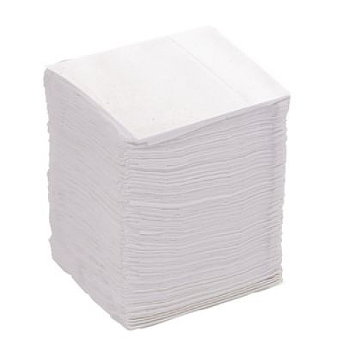 Boardwalk Low-Fold Dispenser Napkins, 1-Ply, 7 x 12, White, 400/Pack, 20 Packs//Carton (8316W)