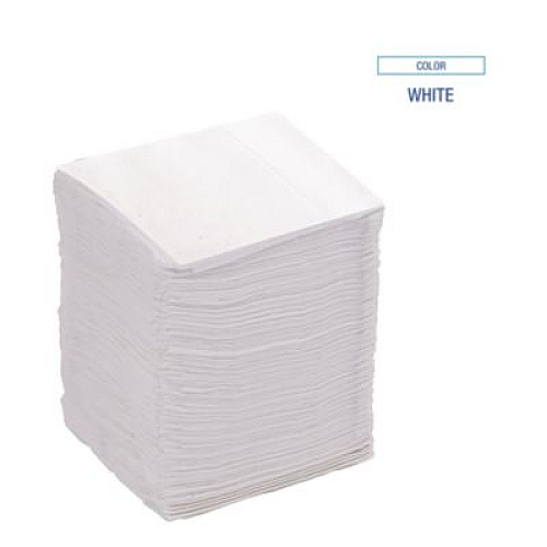 Boardwalk Low-Fold Dispenser Napkins, 1-Ply, 7 x 12, White, 400/Pack, 20 Packs//Carton (8316W)