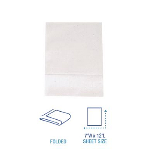 Boardwalk Low-Fold Dispenser Napkins, 1-Ply, 7 x 12, White, 400/Pack, 20 Packs//Carton (8316W)