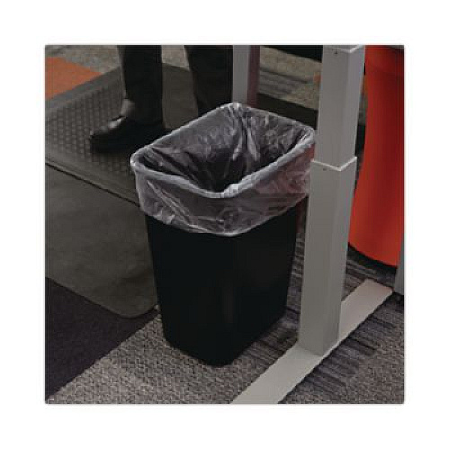 GEN High-Density Can Liners, 30 gal, 10 mic, 30" x 36", Natural, Perforated Roll, 25 Bags/Roll, 20 Rolls/Carton (303613)