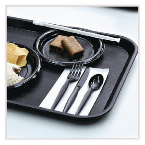 Boardwalk Heavyweight Wrapped Polypropylene Cutlery, Knife, Plastic, Black, 1,000/Carton (KNIHWPPBIW)