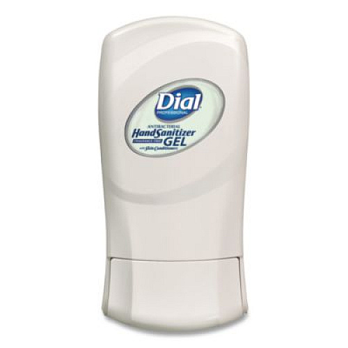 Dial Professional Antibacterial Gel Hand Sanitizer Refill for FIT Manual Dispenser, 1.2 L, Fragrance-Free, 3/Carton (16706)