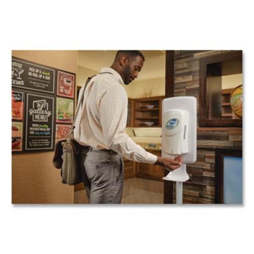 Dial Professional Antibacterial Gel Hand Sanitizer Refill for FIT Touch Free Dispenser, 1.2 L Bottle, Fragrance-Free, 3/Carton (19029)