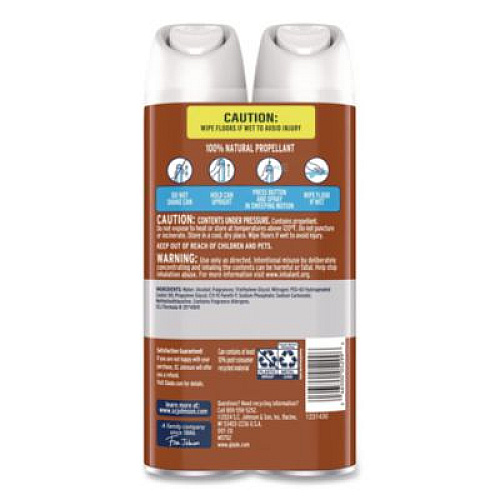 Glade Air Freshener, Cashmere Woods, 8.3 oz Aerosol Spray, 3/Carton (377361)