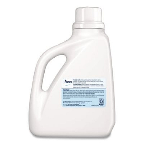 Purex Free and Clear Liquid HE Laundry Detergent, Unscented, 75 oz Bottle (2420006040EA)